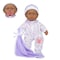 Jc Toys La Baby Soft 11in. Baby Doll, Blue with Blanket, Hispanic 13110 - alternate 3